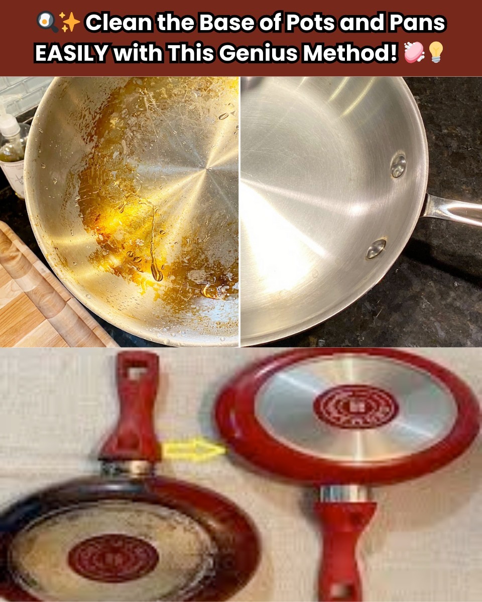 Clean the Base of Pots and Frying Pans Easily Using This Good Method