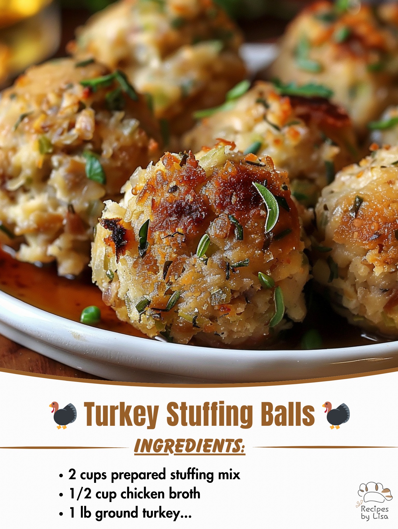 Turkey Stuffing Balls