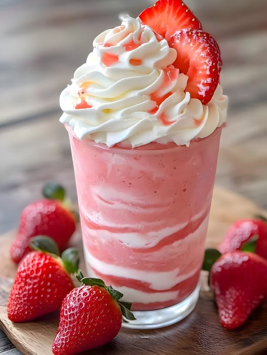 Strawberries & Cream Frappuccino