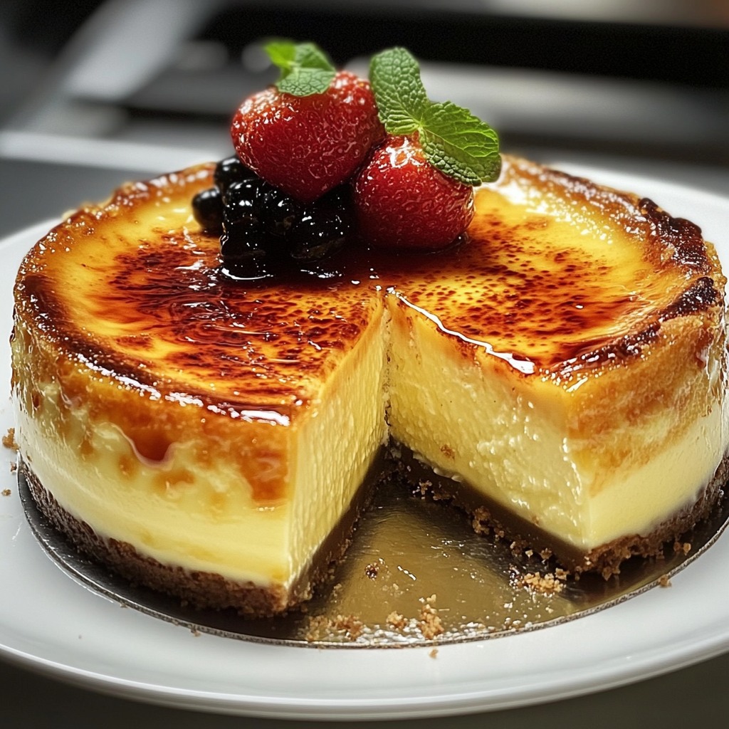 Creme Brulee Cheesecake