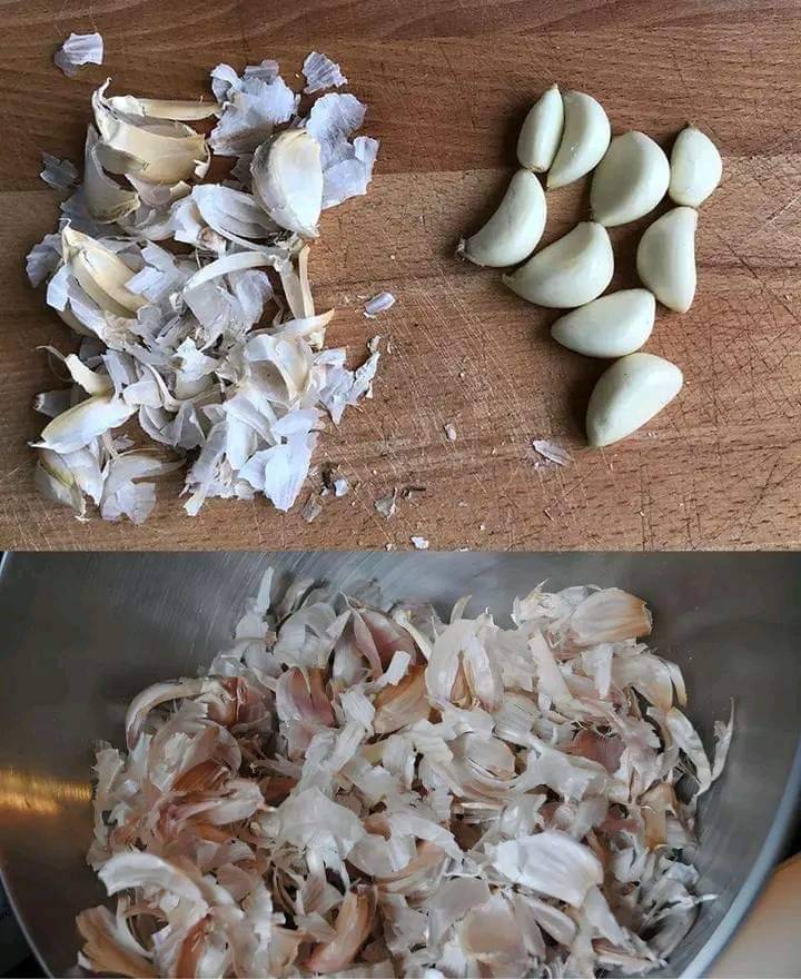 Onion and garlic skins