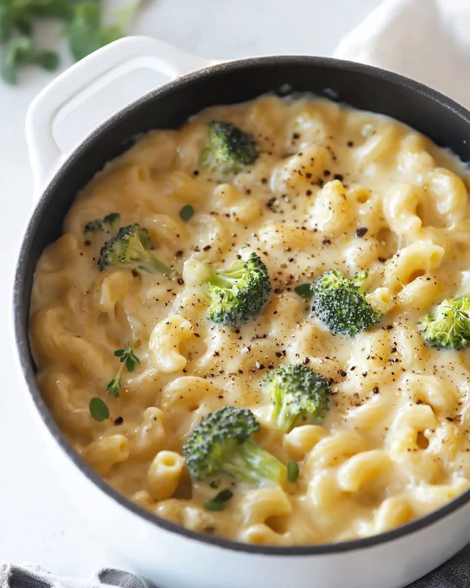 One-Pot Broccoli Mac and Cheese