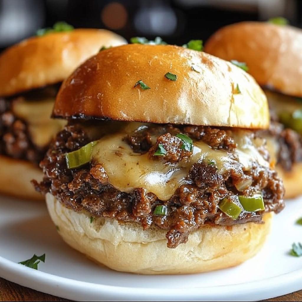 Philly Cheesesteak Sloppy Joes