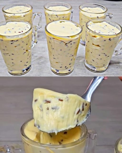 Easy creamy dessert: just whip it up in the blender