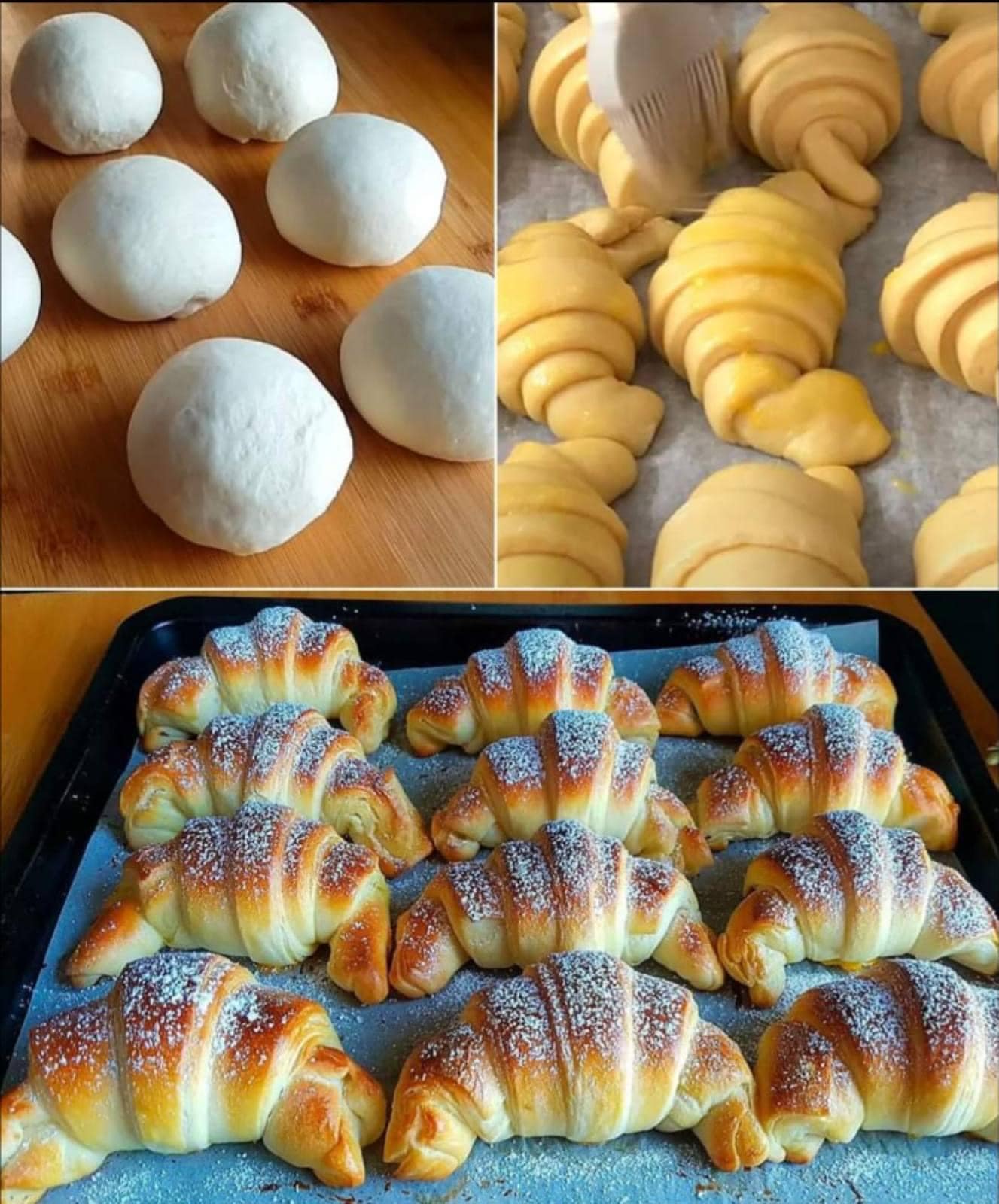 Super soft croissants