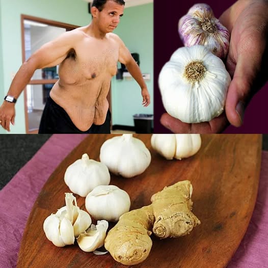 Mix the Garlic with Ginger and belly fat will be gone permanently!