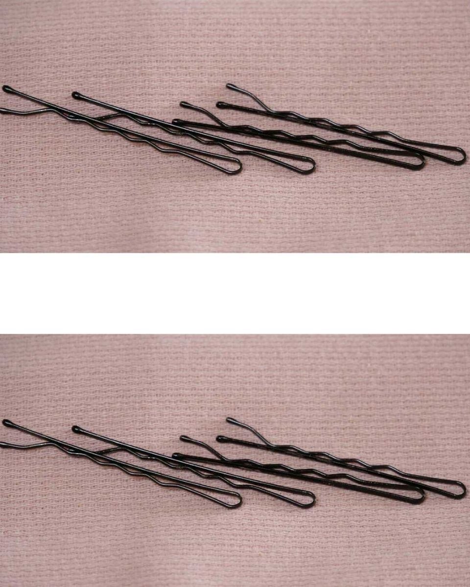 Purchase bobby pins at the store and reproduce this painless project