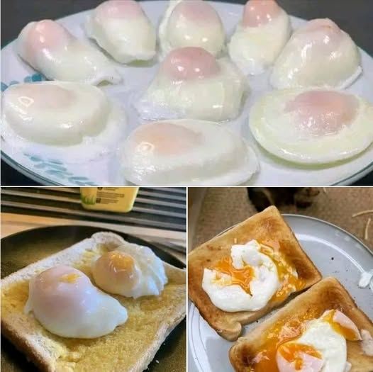 Air fryer poached eggs