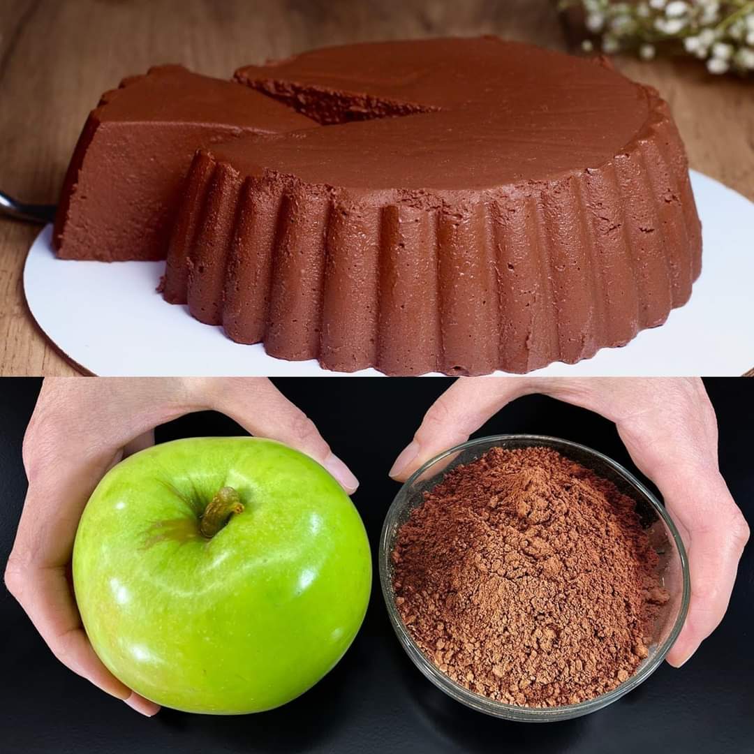 Healthy Apple and Cocoa Recipe: Flourless and Sugar-Free Treat