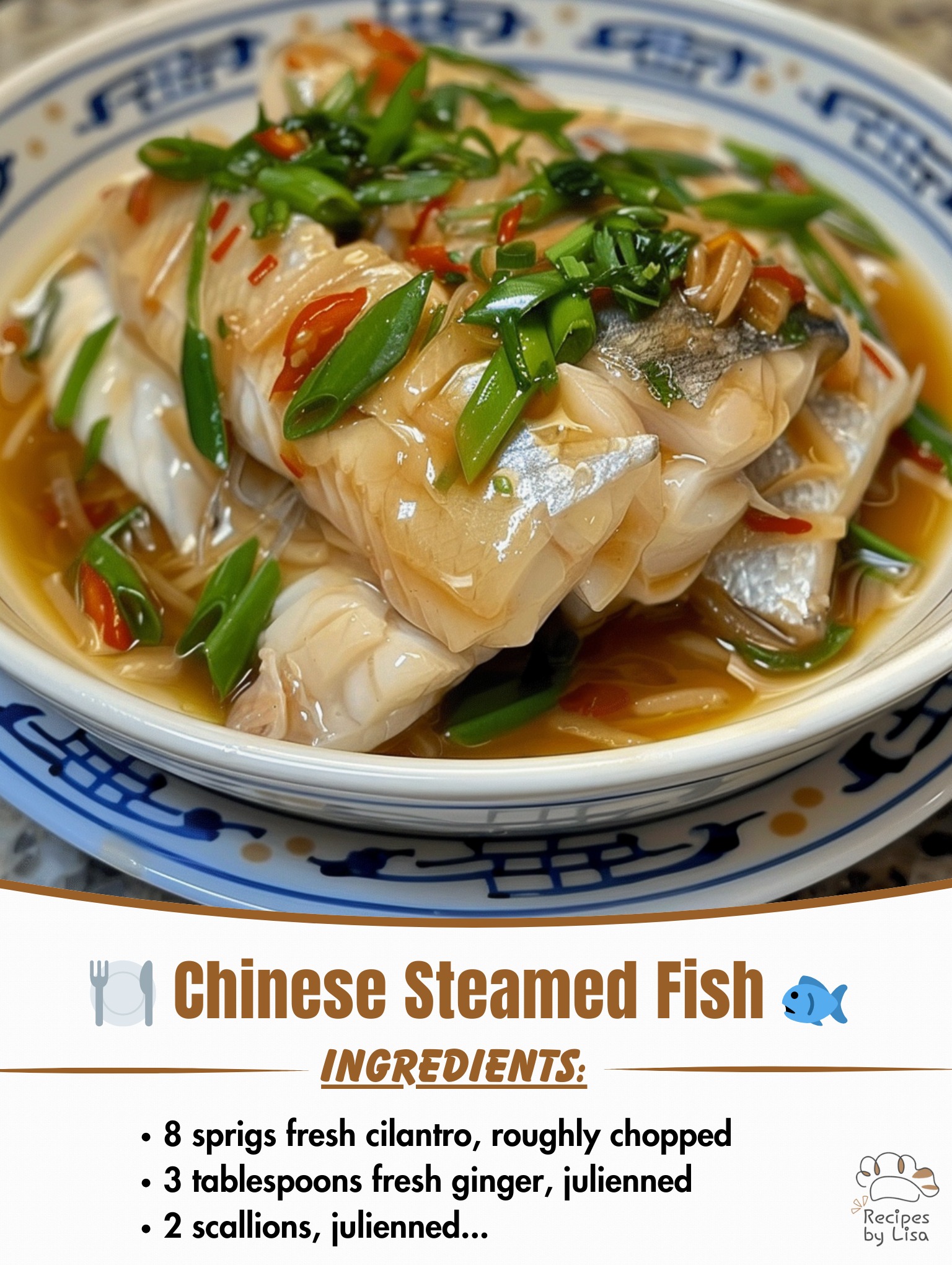 Chinese Steamed Fish