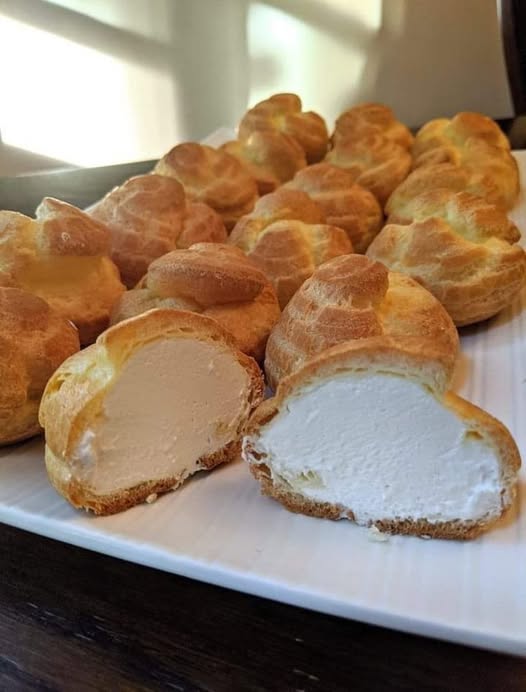 MOM’S FAMOUS CREAM PUFFS!!!