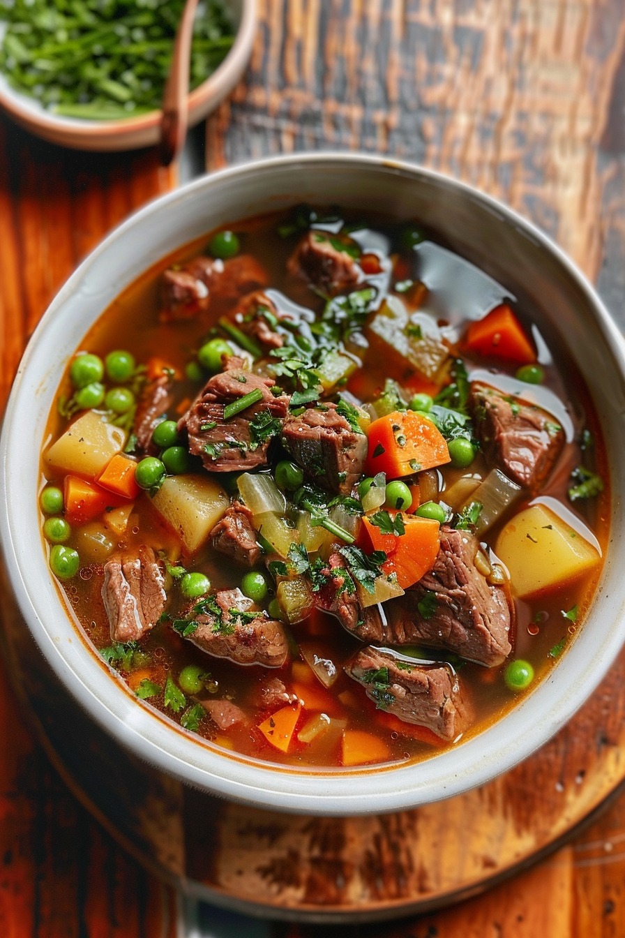 Hearty Vegetable Beef Soup