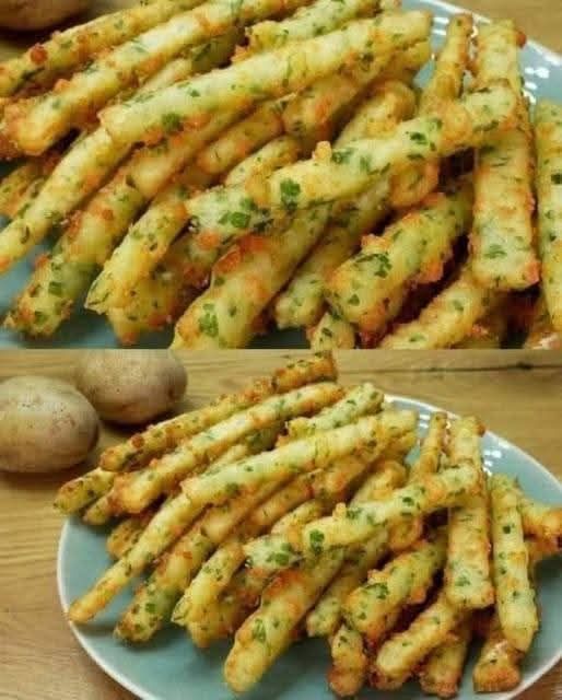 **Crispy Parmesan Potatoes**