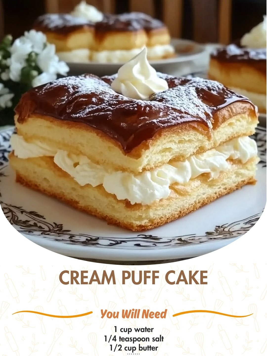 Cream Puff Cake