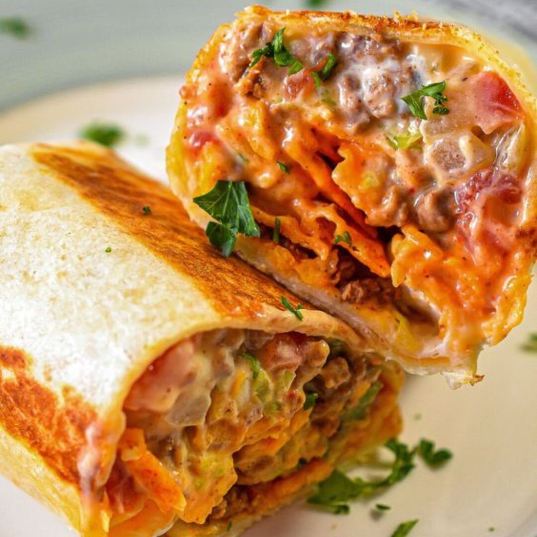 Nacho Cheese Beef Wrap