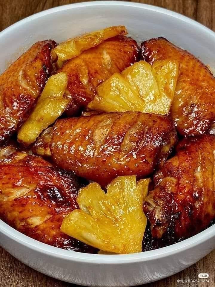 pineapple chicken wings