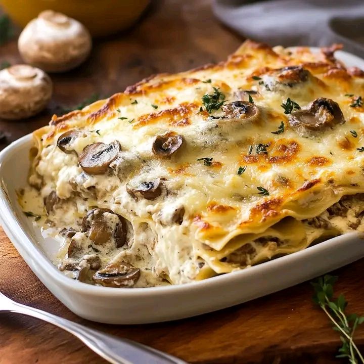 Mushroom Lasagna – A Delight for Mushroom Lovers!