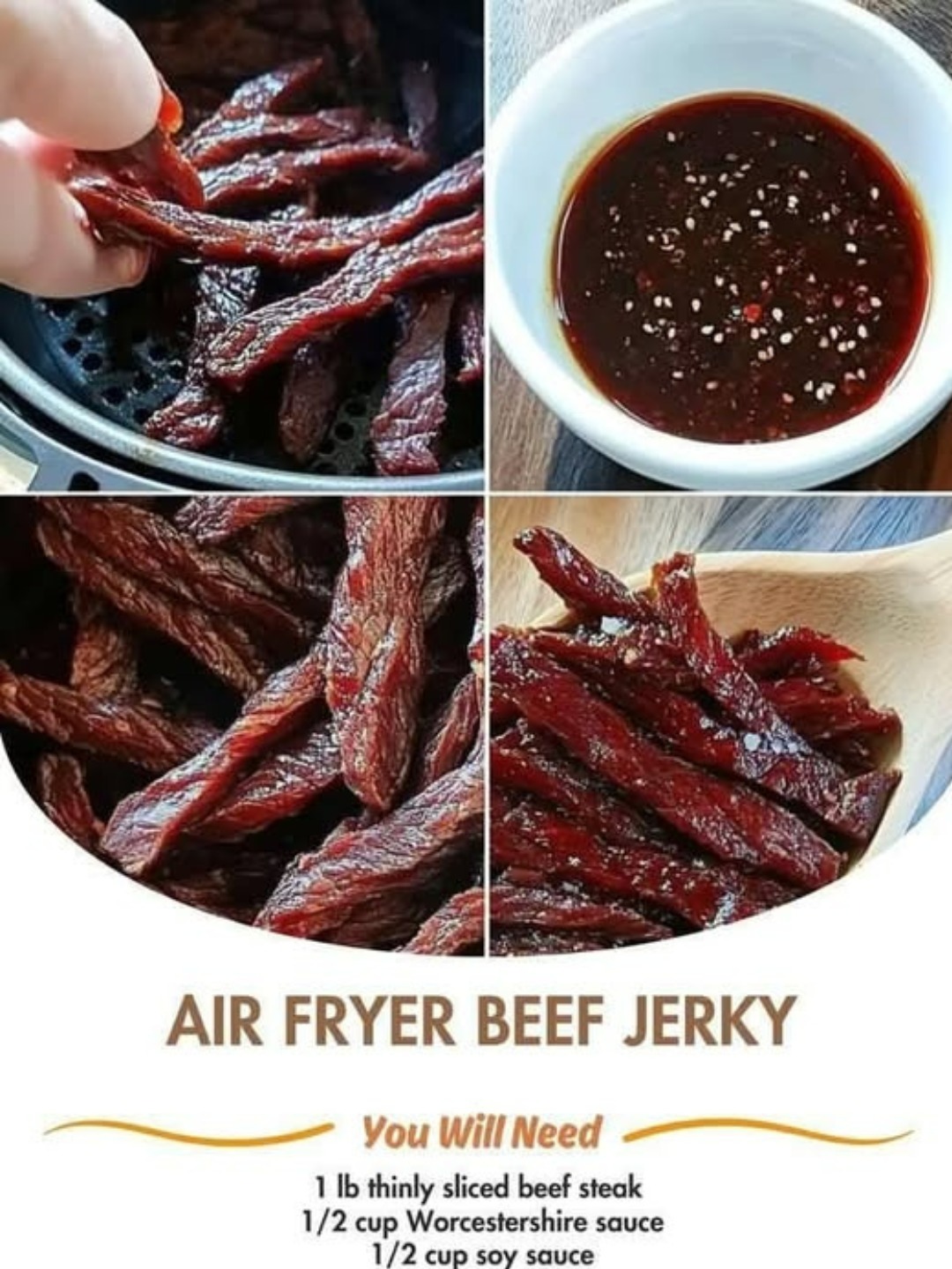 Air Fryer Beef Jerky