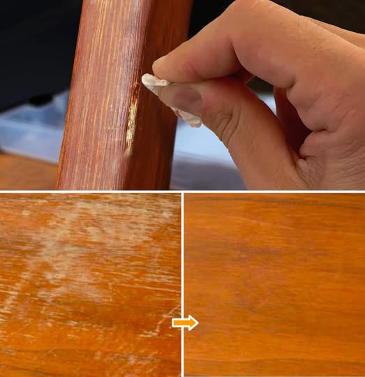 3 tricks to remove scratches and dents from wooden furniture