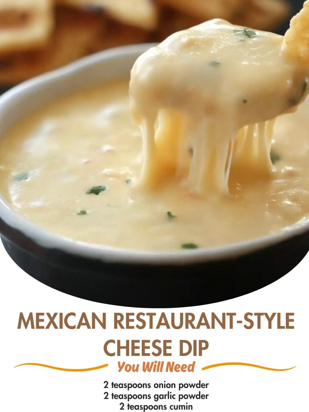 Mexican Restaurant-Style Cheese Dip