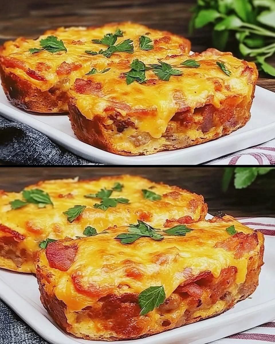 Garlic Parmesan Cheeseburger Bombs