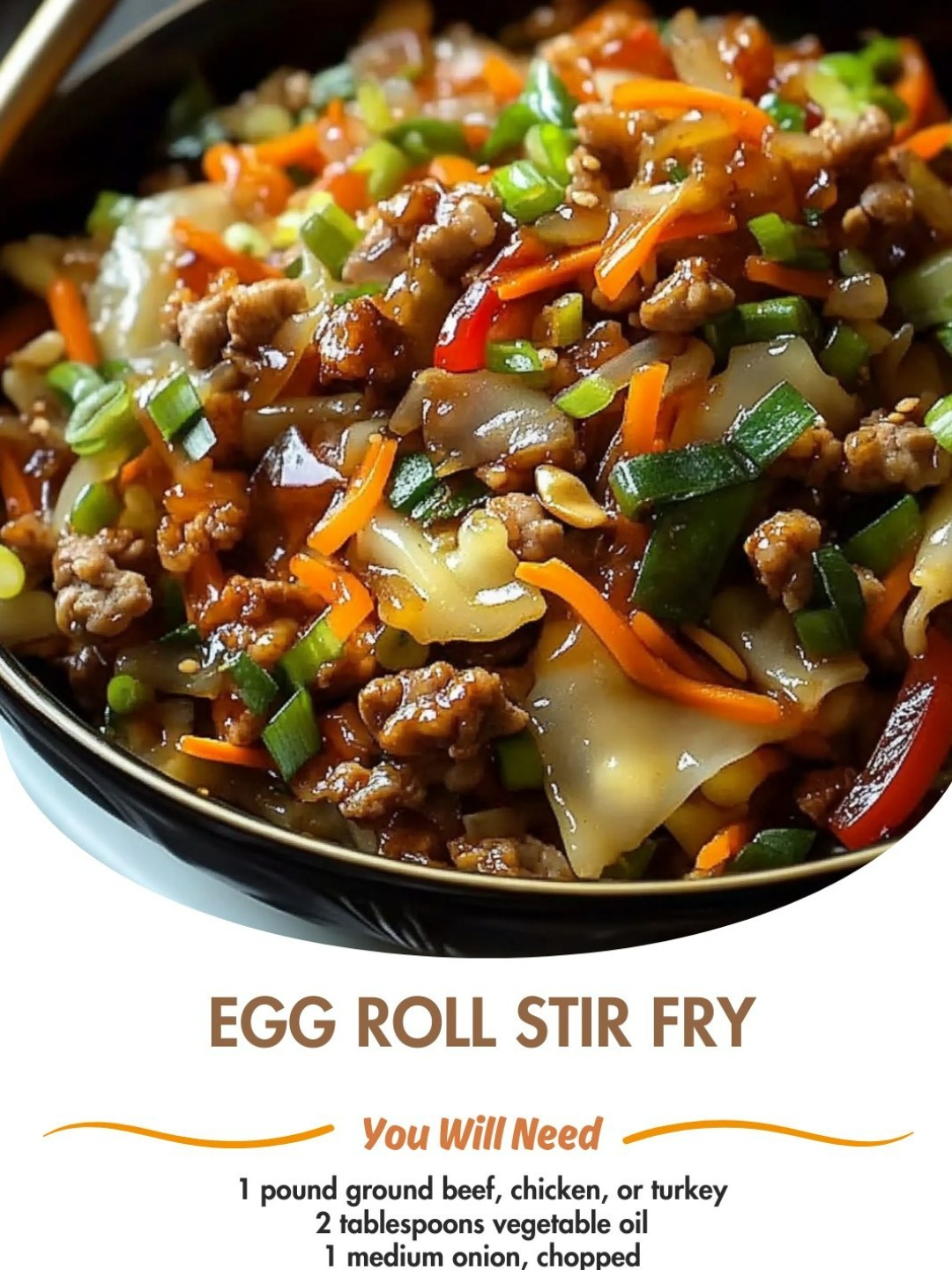 Egg Roll Stir Fry