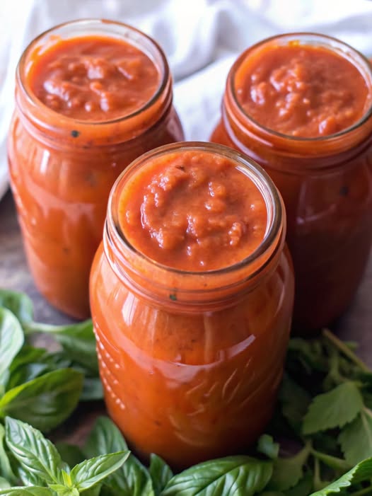 Quick Homemade Italian Tomato Sauce