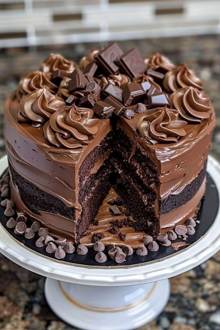 Triple Chocolate Cake