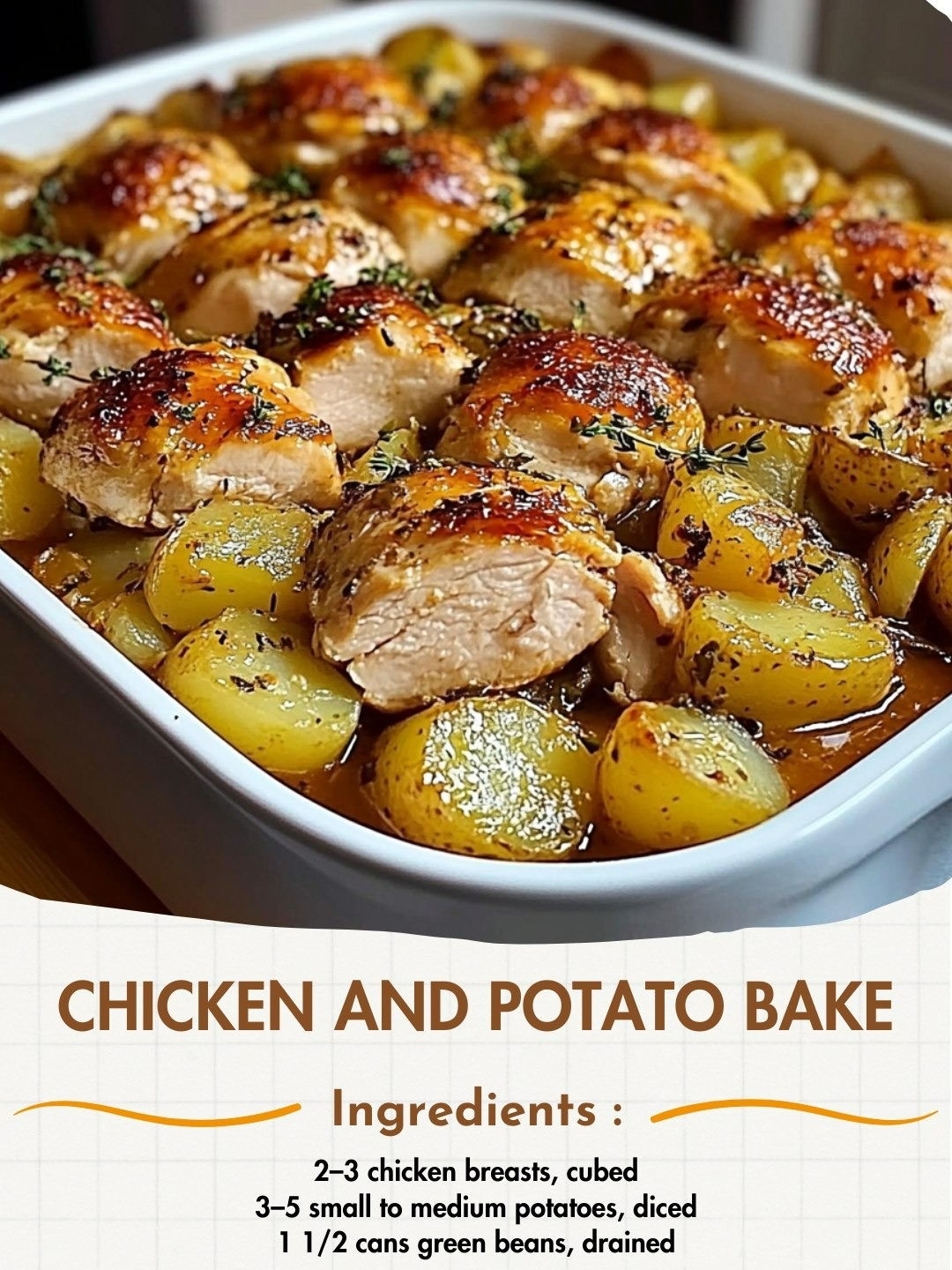 Chicken and Potato Bake