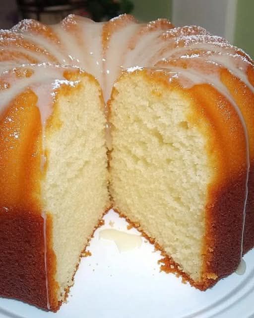 Five Flavor Pound Cake & Glaze