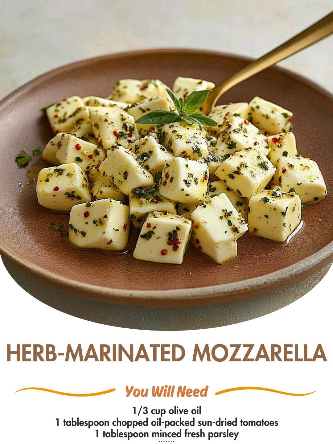 Herb-Marinated Mozzarella