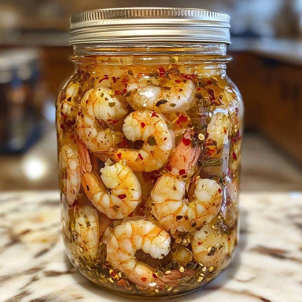 Pickled Shrimp: A Tangy, Spicy Delight!