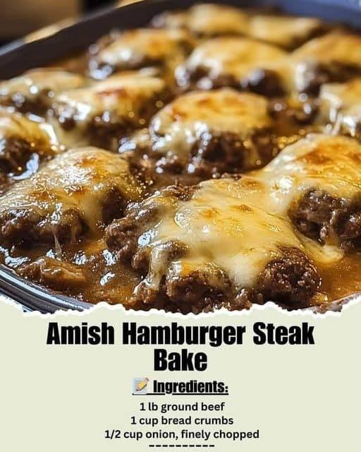 Amish Hamburger Steak Bake Amazing