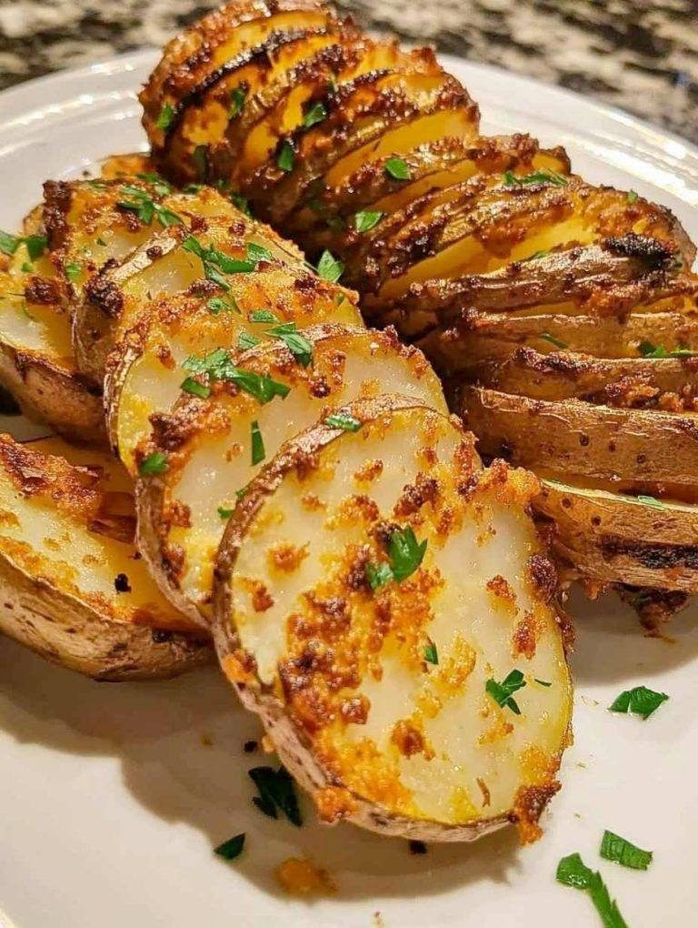 SLICED BAKED POTATOES