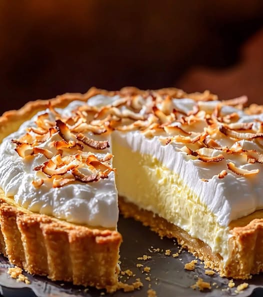 Heavenly Coconut Cream Tart