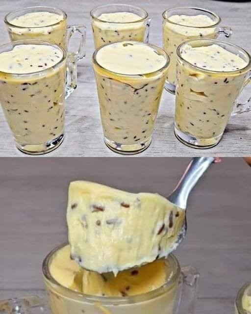 Chocolate Chip Vanilla Mousse