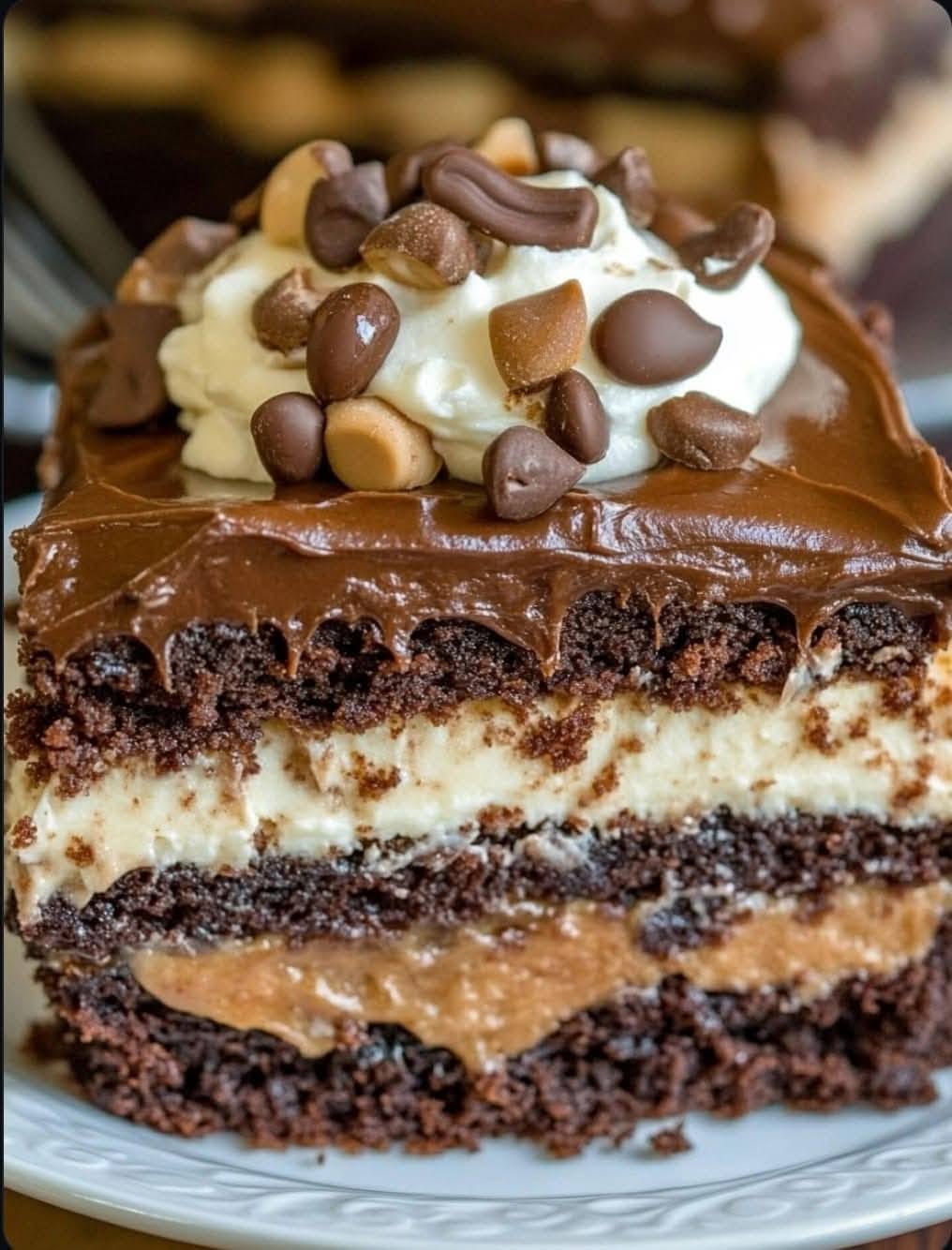 gooey Mississippi Mud Cake