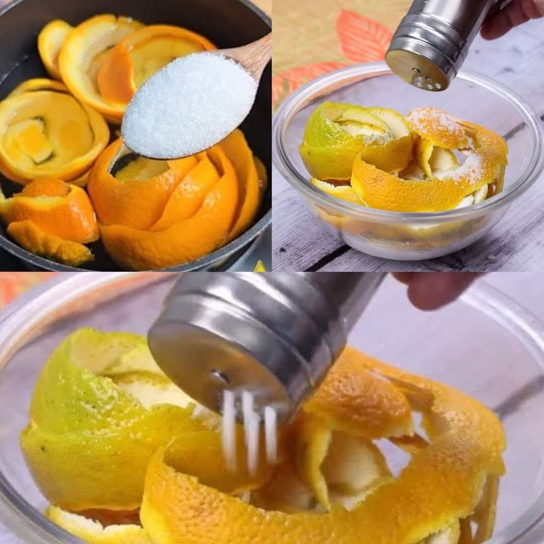 Just Add Salt to Orange Peels and You Will Thank Me Forever!