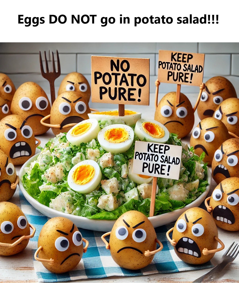 7 Reasons to Skip Eggs in Your Potato Salad