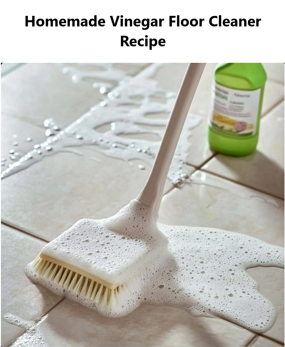 Homemade Vinegar Floor Cleaner Recipe