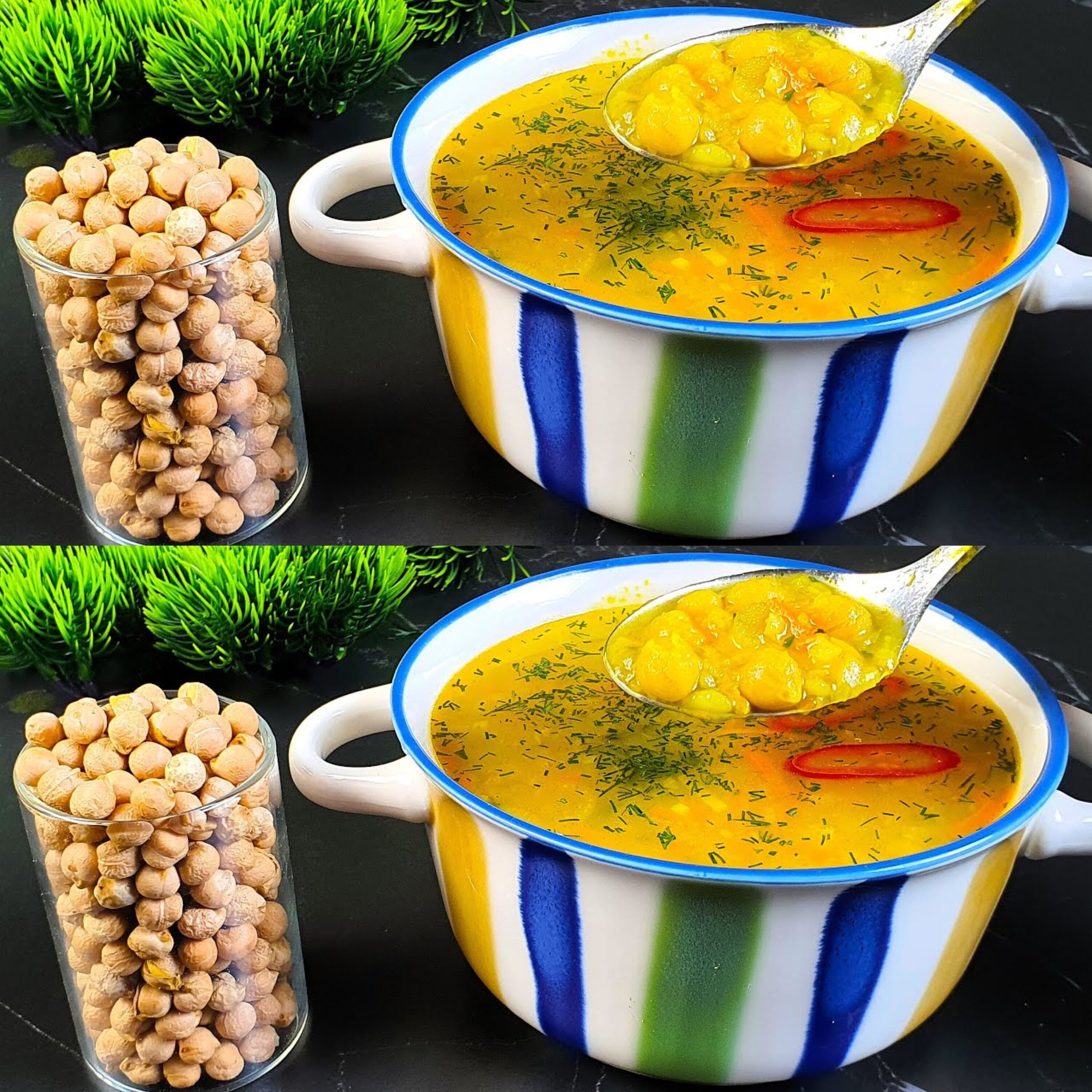 Quick and Delicious Chickpea Soup in 20 Minutes