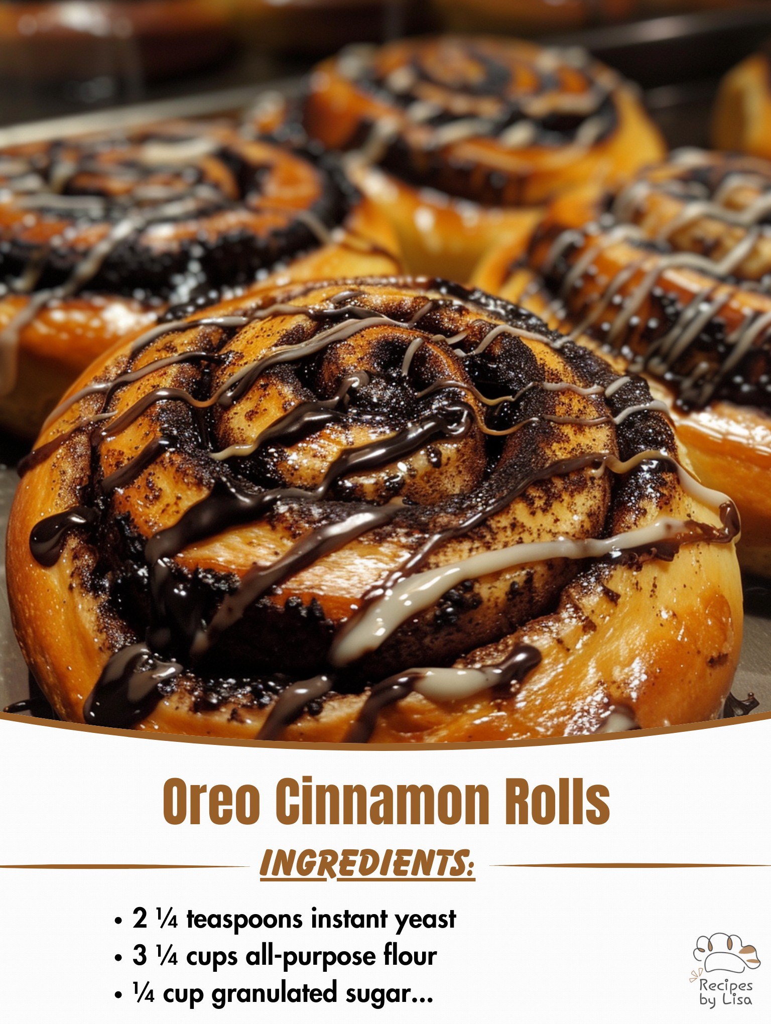 Oreo Cinnamon Rolls