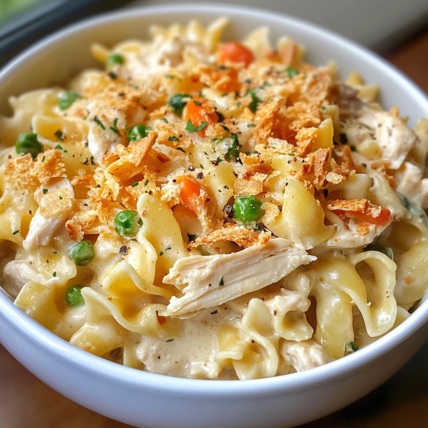 Million Dollar Chicken Noodle Casserole