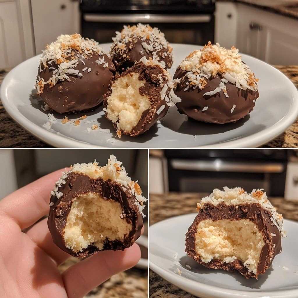 Vegan Coconut Truffles