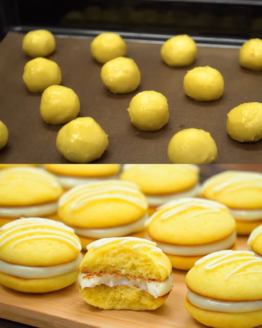 lemon biscuits with filling