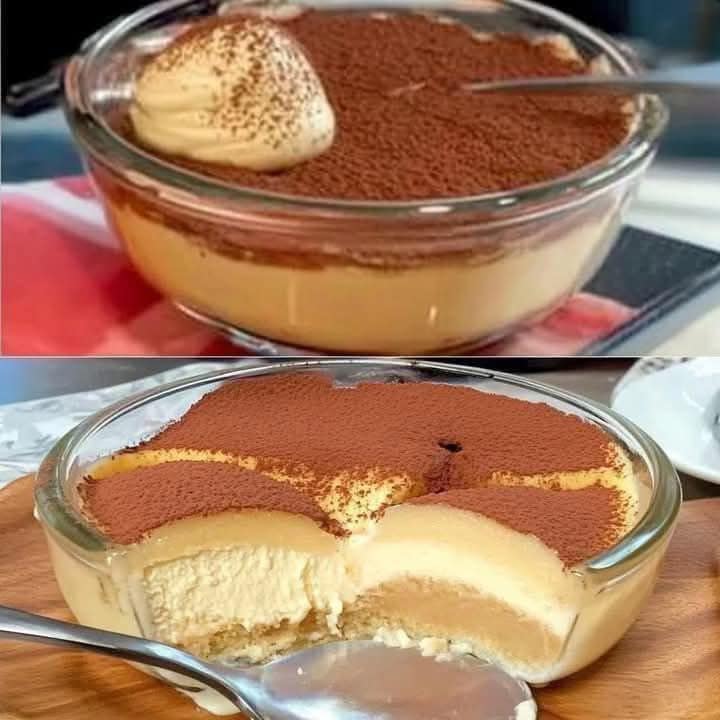 Tiramisu pudding cups