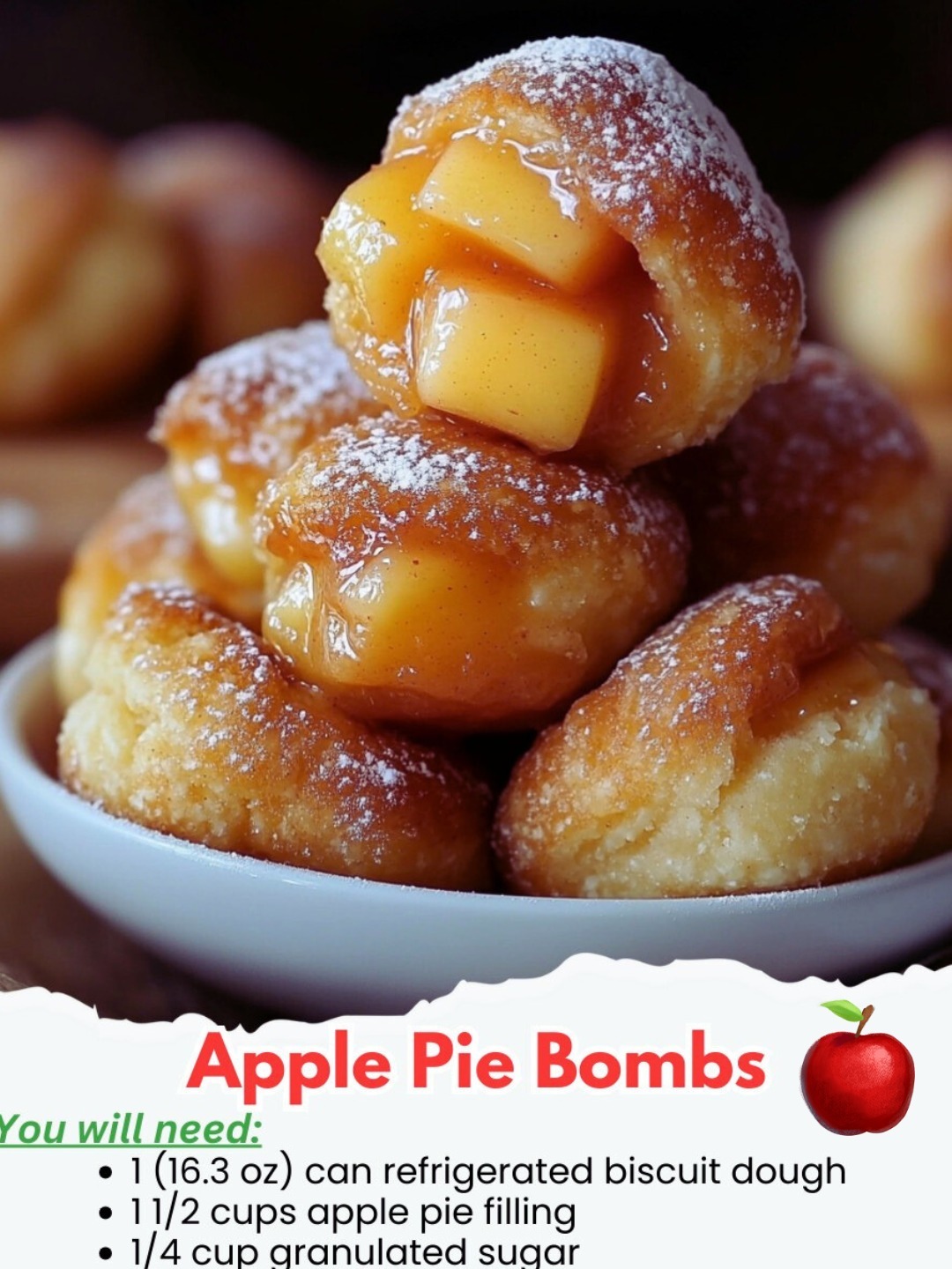 Apple Pie Bombs