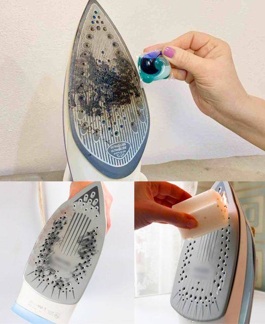 Cleaning your iron