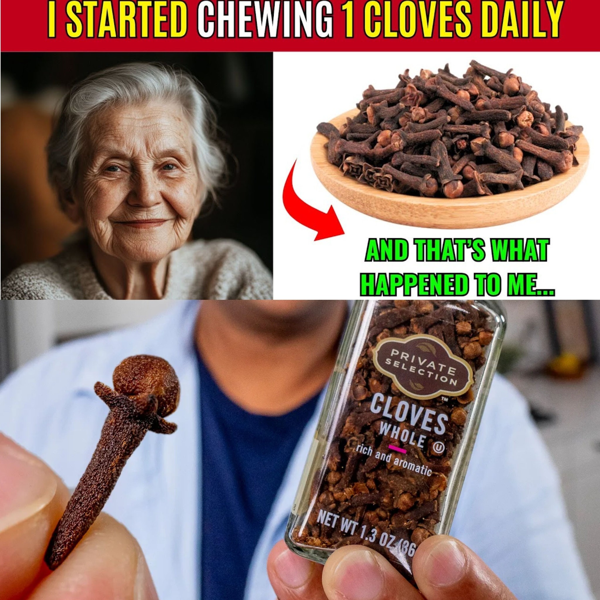 At 68, I Started Chewing Cloves, and My Health Transformed Dramatically!