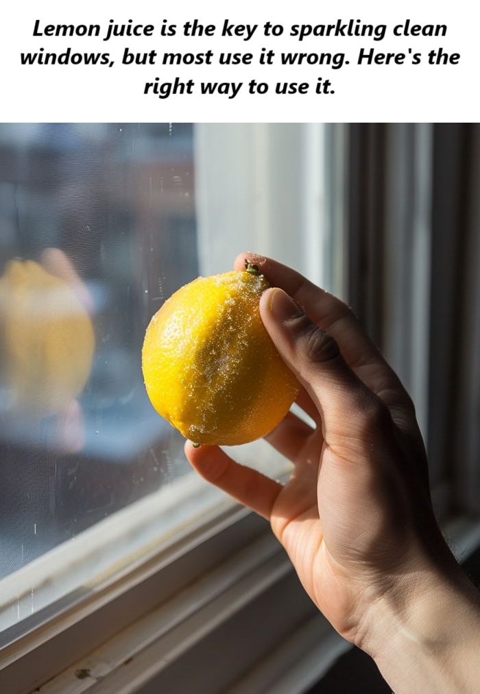 Lemon Juice: The Secret to Streak-Free Windows (When Used Correctly)